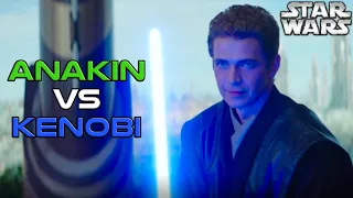 Anakin VS Obi Wan Sparring All Flashback Scenes - Obi-Wan Episode 5