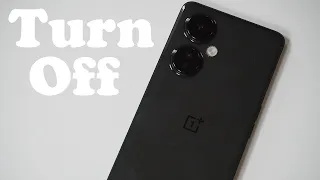 How To Turn Off OnePlus Nord N30 – Power Off
