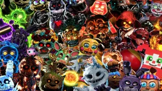 ALL FNAF AR CHARACTERS AND SKINS!!! (January 2022)