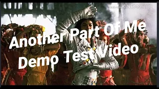 Another Part Of Me Demo(Captain EO Version) Unofficial Music Video