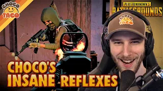 chocoTaco's Insane Reflexes - PUBG Solos Gameplay