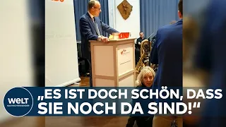 KLIMA-KLEBER STÖREN MERZ-REDE: Sarkastische Reaktion – "Ihre Kollegen sind ja zurzeit auf Bali!"