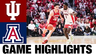 #10 Arizona vs #14 Indiana | 2022 College Basketball Highlights