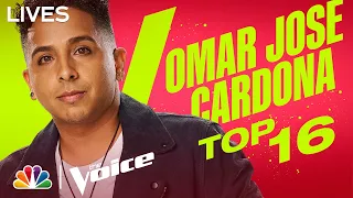 Omar Jose Cardona Performs Bon Jovi's "Livin' On a Prayer" | NBC's The Voice Top 16 2022