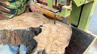 Turn An Exotic Tree Stump Into A Beautiful Coffee Table / Ultimate Creativity / Woodworking Projects