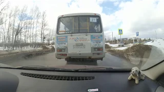Вождение автомобиля в Сыктывкаре.25.03.19.