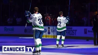 Daniel and Henrik Sedin's Final NHL Game - Behind-the-Scenes