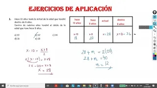 4TO AÑO - RAZ. MAT. - EDADES - PARTE I - 25/05/2020