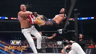 The Young Bucks make their Rampage return against Daddy Magic & Cool Hand Ang! | 9/8/23, AEW Rampage