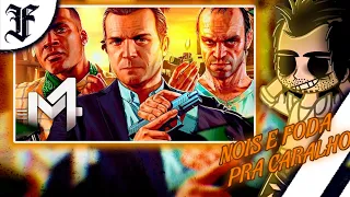 Protagonistas de GTA reagem a Michael, Franklin e Trevor | (Grand Theft Alft) V | @M4rkim Feat...