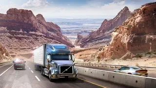 [4K60] American Truck Simulator Utah DLC Gameplay - Page (AZ) to Salt Lake City (UT)