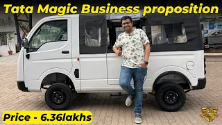 Start your own business with Tata Magic ! 2023 TATA Magic Business Proposition