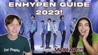 Music Producer and K-pop Fan React to ENHYPEN Guide 2023 (A guide to the members)