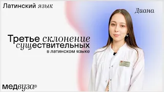 Третье склонение существительных в латинском языке