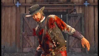 Red Dead Redemption - John Marston's Death (final battle & ending)