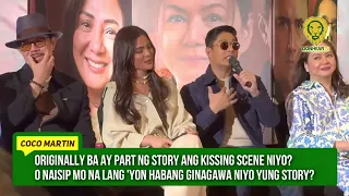 Lovi Poe talks about her kissing scene with Coco Martin: It's not hard to feel kilig