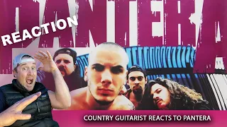 Country Guitarist Reacts to Walk by Pantera | REACTION Video