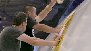 Behind the Scenes: Painting the Suphannahong Royal Barge Aircraft Livery on THAI's Aircraft