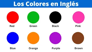 Aprende los colores en inglés | Colors vocabulary