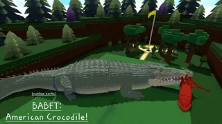 BABFT: under da swamp (American Crocodile Showcase!) ft. @realitycompression5073