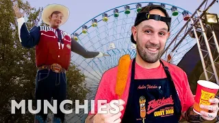 Making 600,000 Corn Dogs at the Texas State Fair - A Frank Experience