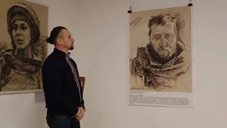 выставка "УГОЛЬ ДОНБАССА" художник Сергей Марченко