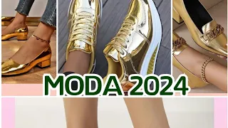 ZAPATOS DE MODA PRIMAVERA / VERANO  2024. CALZADO MUY COMO Y ELEGANTE.