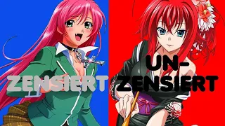 Top 3 zensierte und Top 3 UNZENSIERTE Ecchi Anime die du gesehen haben musst !!!(Deutsch/German)