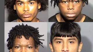 4 Las Vegas teens charged wth 2nd-degree murder in classmate's fatal beating