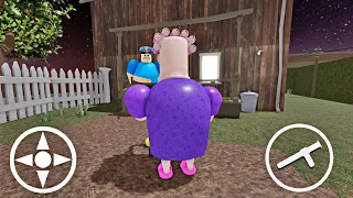 What if I Play as Barry in Grumpy Gran? OBBY Full Gameplay #roblox