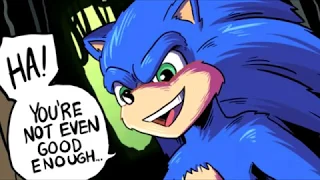 Modern Sonic Vs Movie Sonic [Comic Dub]