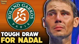 Nadal, Zverev Clash | Djokovic Tricky Draw at French Open 2024 | Tennis News