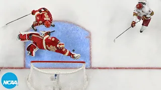 Save after miraculous save | Denver goalie Matt Davis | 2024 Men’s Frozen Four