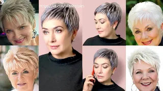 33 Best Short Pixie Bob Haircut's Ideas For Old Women Over 60