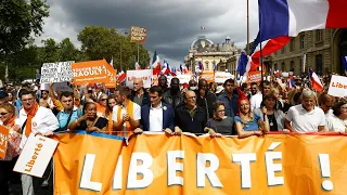 Zehntausende protestieren in Frankreich gegen Corona-Regeln | AFP