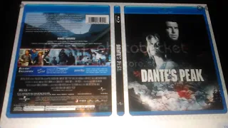 custom Dante's peak Blu ray cover 2