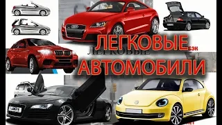 Легковые автомобили для ДЕТЕЙ. Транспорт Карточки Домана.