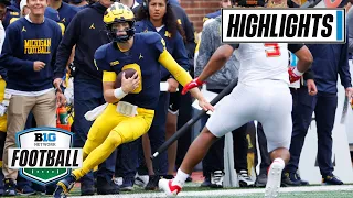 Maryland at Michigan | Highlights | Big Ten Football  | Sept. 24, 2022