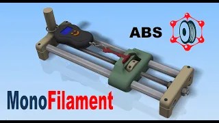 Тест пластика ABS от MonoFilament, 3D Печать