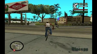 Прохождение GTA SA. Миссия "Биг Смоук" и "Райдер" #1