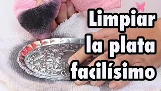 Cómo limpiar la plata en casa fácilmente