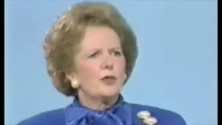 Margaret Thatcher's Anti-Gay Speech (1:00 min)