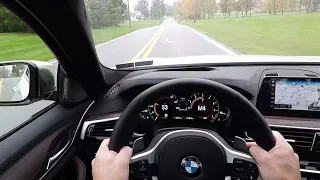 2018 BMW M550i: POV Drive