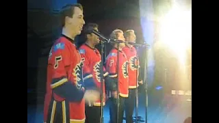 Heebee-jeebees "Marry-Time Folksong" at the Saddledome