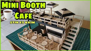 Mini Booth Cafe/Miniatur/Stik Es Krim