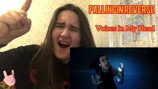 Falling In Reverse - "Voices In My Head"  (реакция reaction)