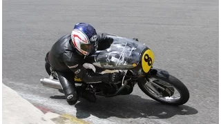 "Mike Hailwood" Manx Norton at Bikers Classics Spa