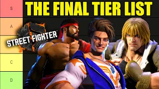 The Definitive SF6 Season 1 Tier List