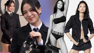 Jisoo was sought after like a queen at the DiorAW24 show,Jennie’s Sexy Calvin Klein photoshoot