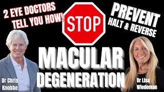 DO THIS NOW!!! Save your Vision! Watch this & Learn Exactly HOW -  Let's STOP Macular Degeneration!!